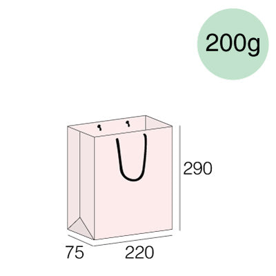 マットコート/200ｇ/ 横220ｘ縦290xマチ75㎜