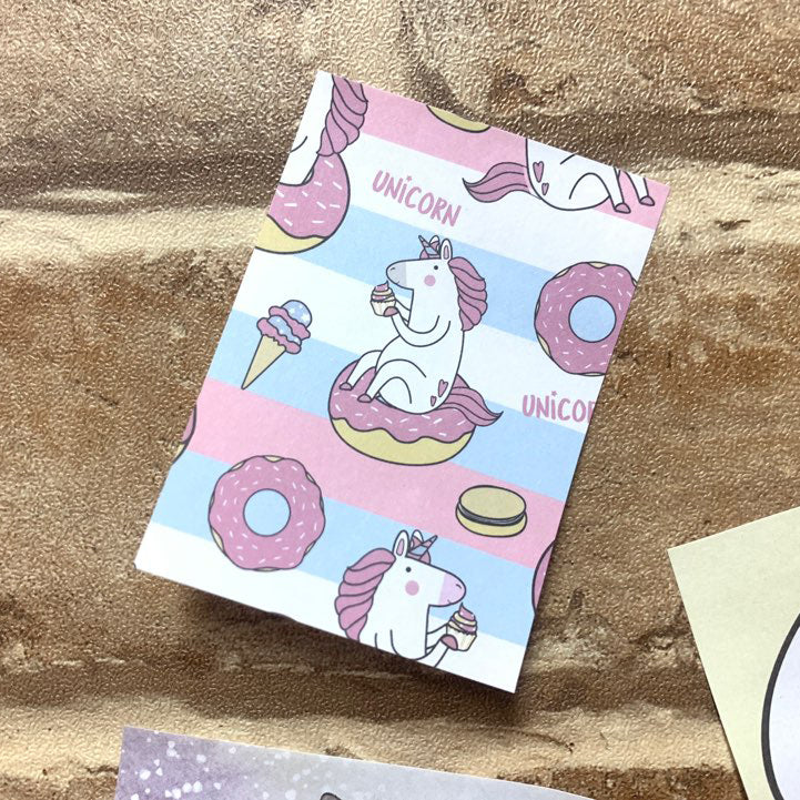 [小ロット専用] オリジナルカラー付箋 50x70mm