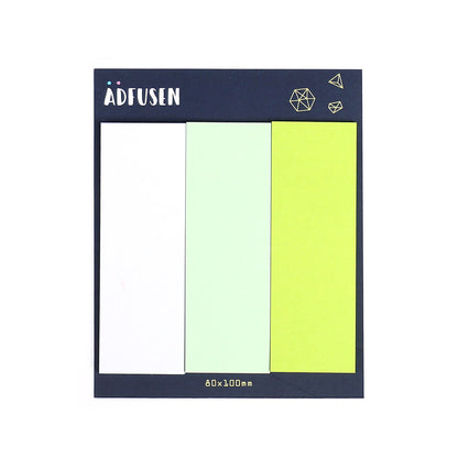 台紙付箋 80x100mm③ 20枚綴り