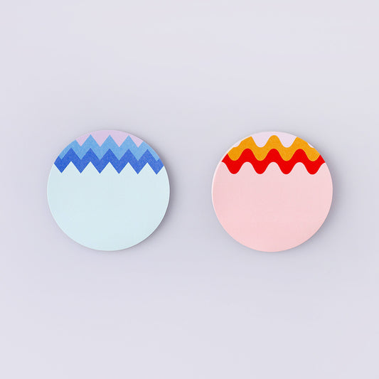 [小ロット専用] ダイカット付箋 (円型)