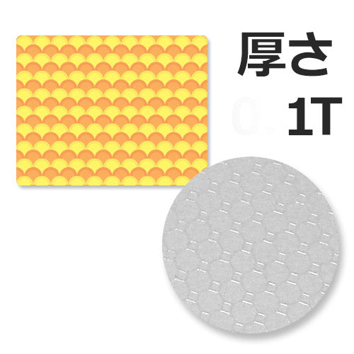 UVシリコンマウスパッド185x135mm 厚さ1mm 4色