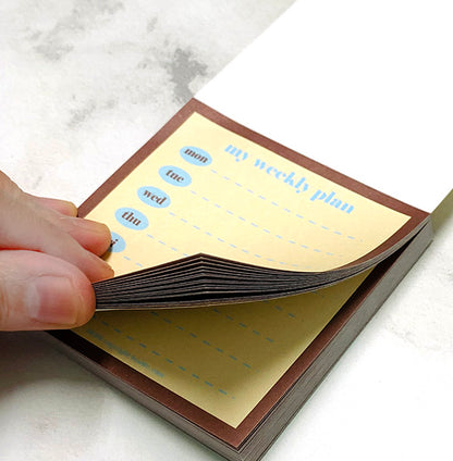 [小ロット専用] メモ帳 90x90mm