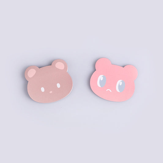 [小ロット専用] ダイカット付箋 (動物型)