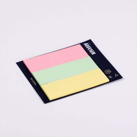 台紙付箋 80x100mm③ 20枚綴り