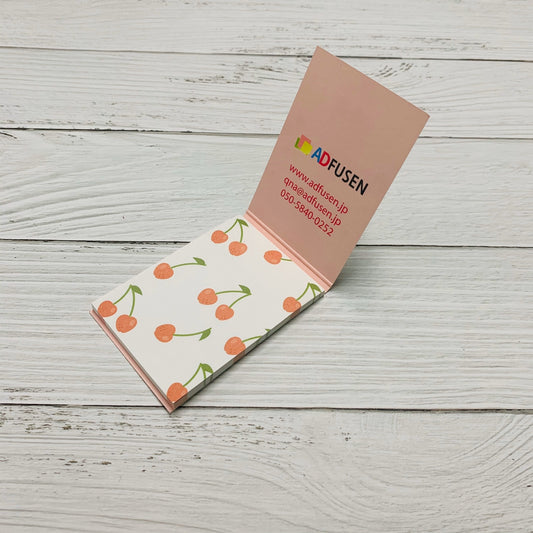 [小ロット専用] オリジナルカバー付き付箋 50x70mm